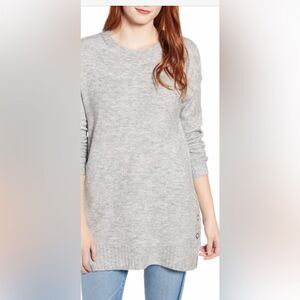 NWT Caslon Tunic Sweater button detailing Sz Small